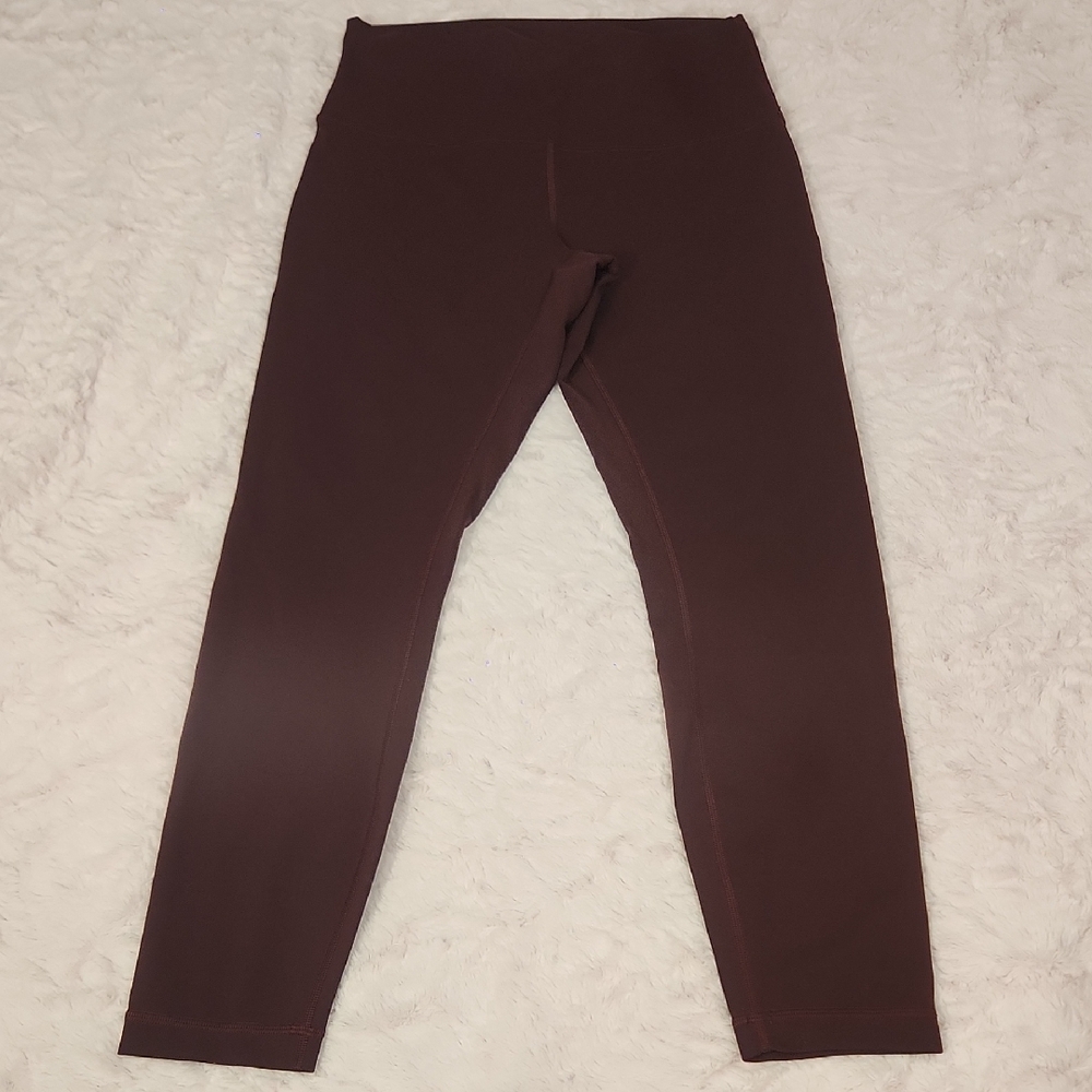 lululemon athletica Burgundy Jeggings